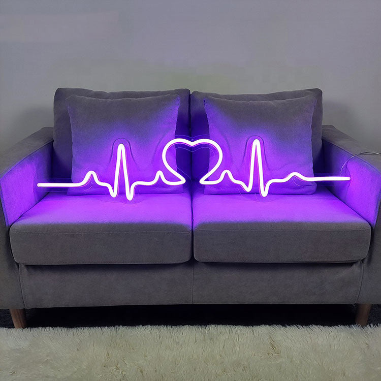 Heart Beat Neon Sign