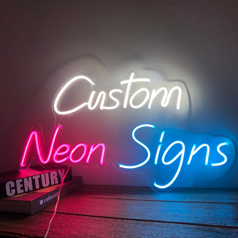 Custom LED Neon Signs, Personalised Neon Lights Sign for Bedroom