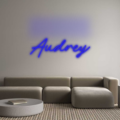 Custom Neon: Audrey