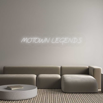 Custom Neon: MOTOWN LEGENDS