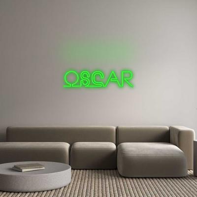 Custom Neon: Oscar