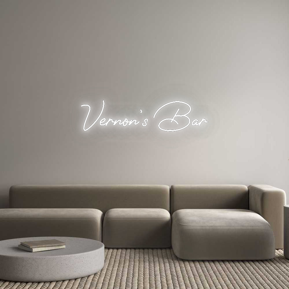 Custom Neon: Vernon's Bar