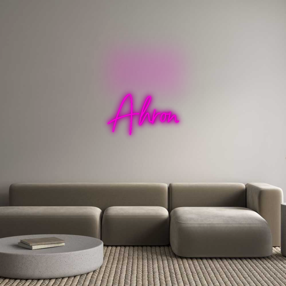 Custom Neon: Ahron