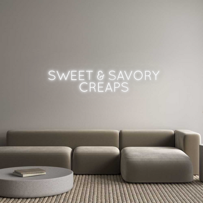 Custom Neon:  SWEET & SAVO...