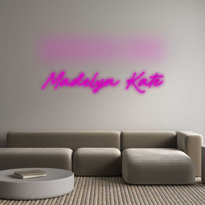 Custom Neon: Madelyn Kate