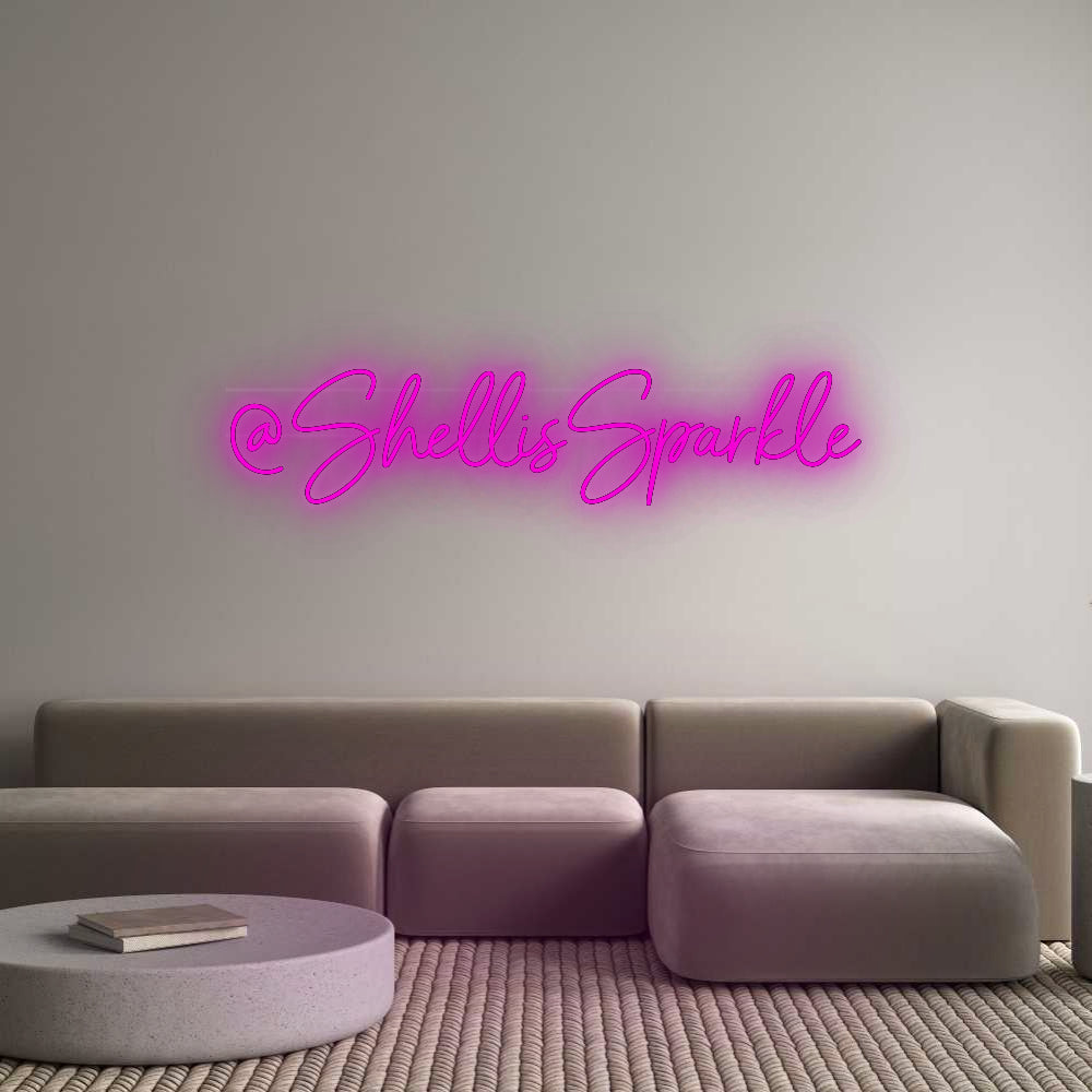 Custom Neon: @ShellisSparkle