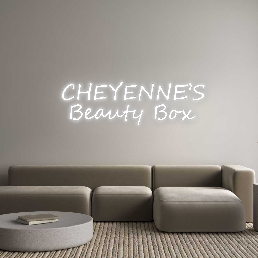 Custom Neon:  CHEYENNE’S
...