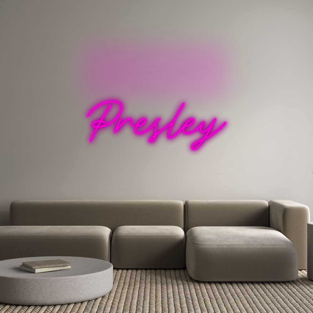 Custom Neon: Presley