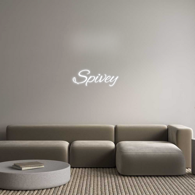 Custom Neon: Spivey