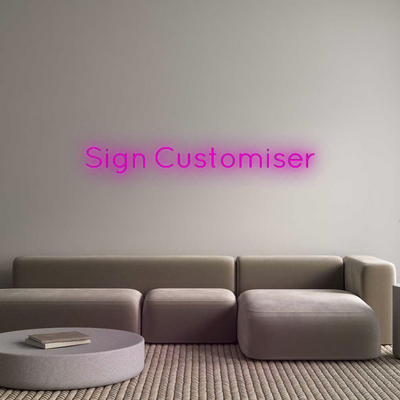 Custom Neon: Sign Customiser