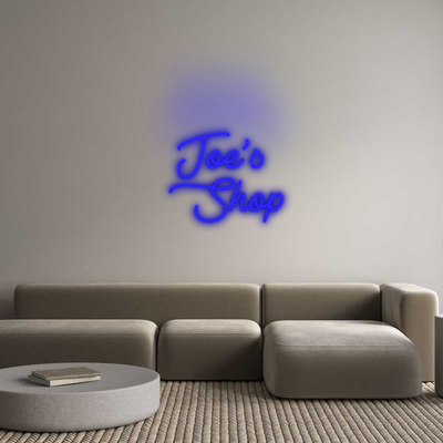 Custom Neon: Joe’s
 Shop