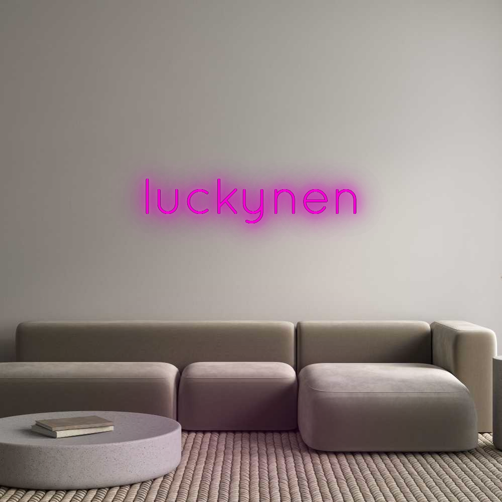 Custom Neon: luckynen