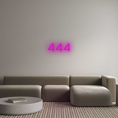 Custom Neon: 444