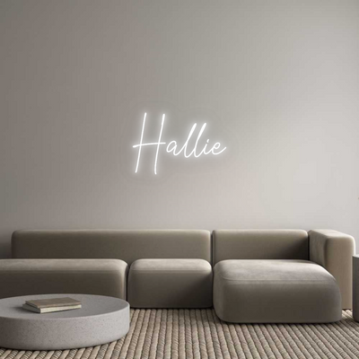 Custom Neon: Hallie