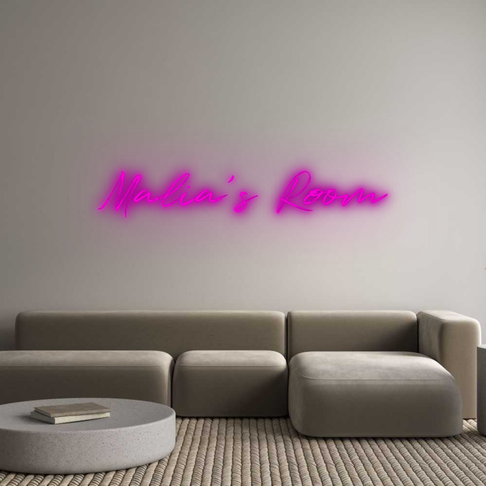 Custom Neon: Malia's Room