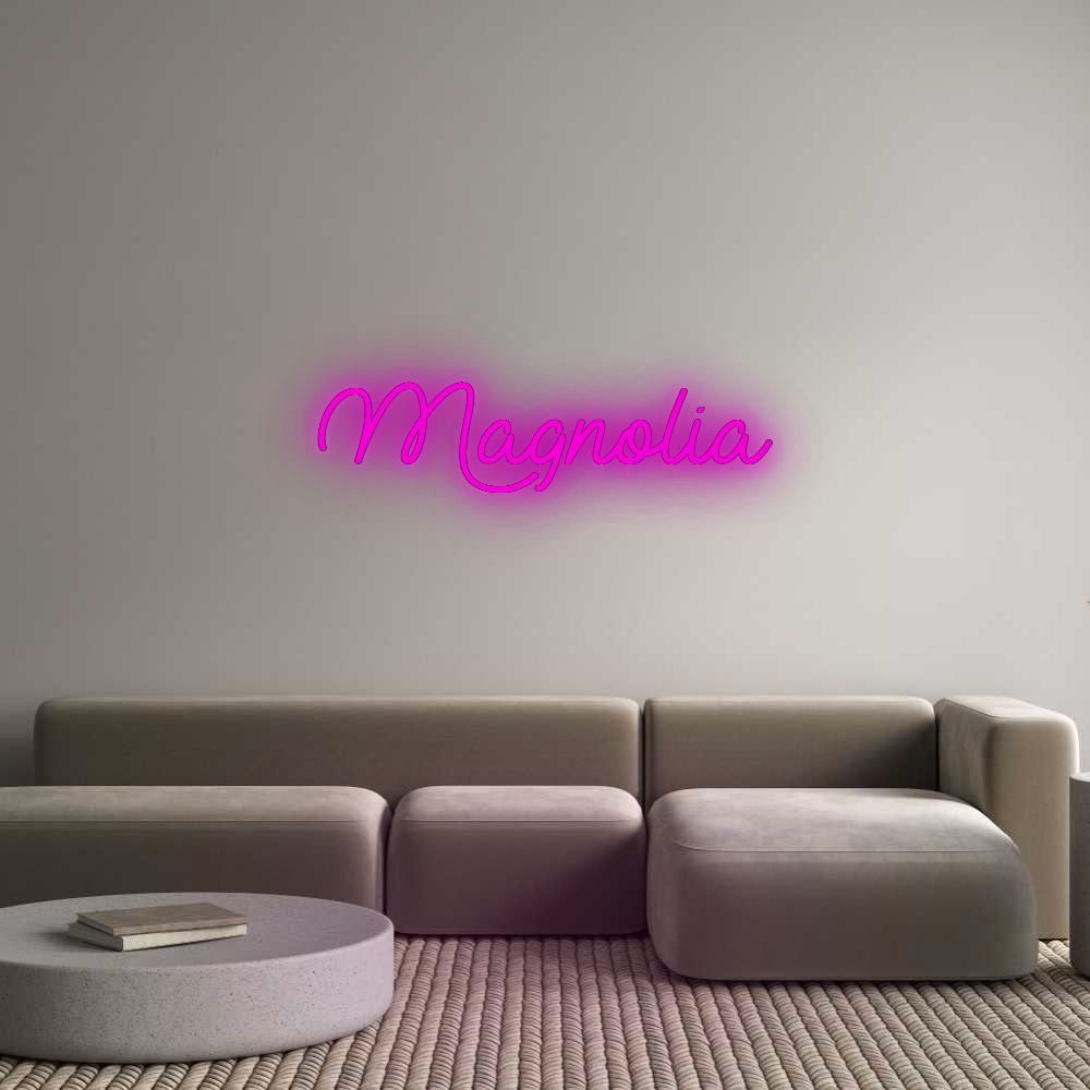 Custom Neon: Magnolia