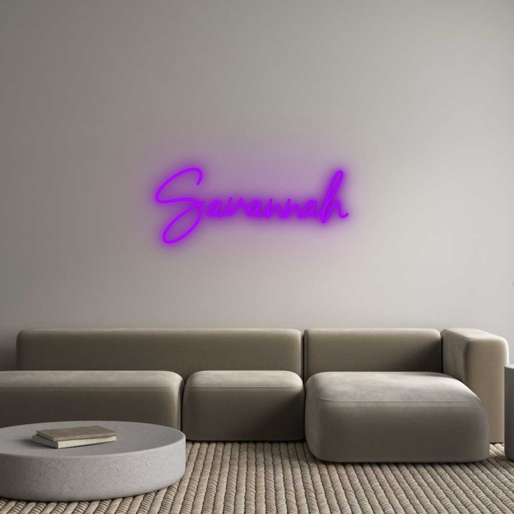 Custom Neon: Savannah