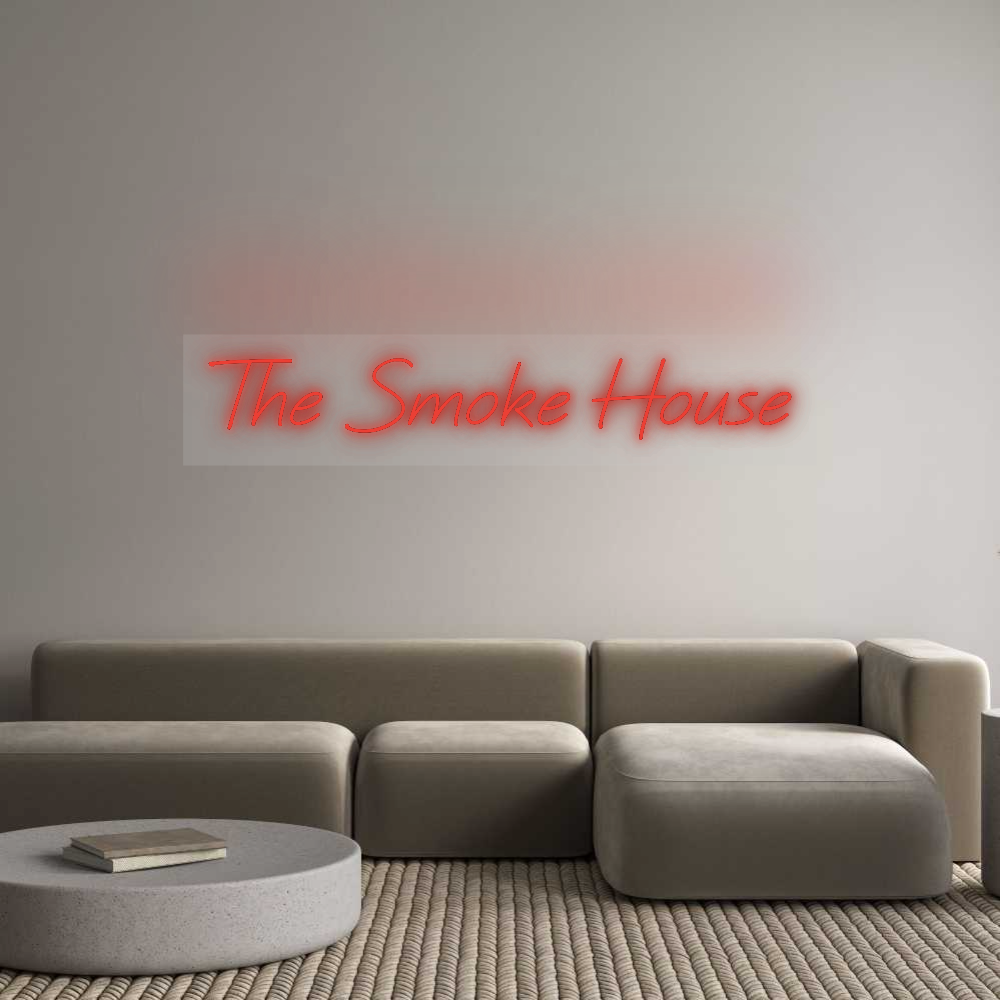 Custom Neon: The Smoke House