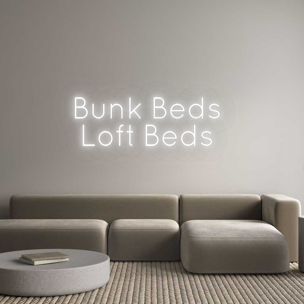 Custom Neon: Bunk Beds 
L...