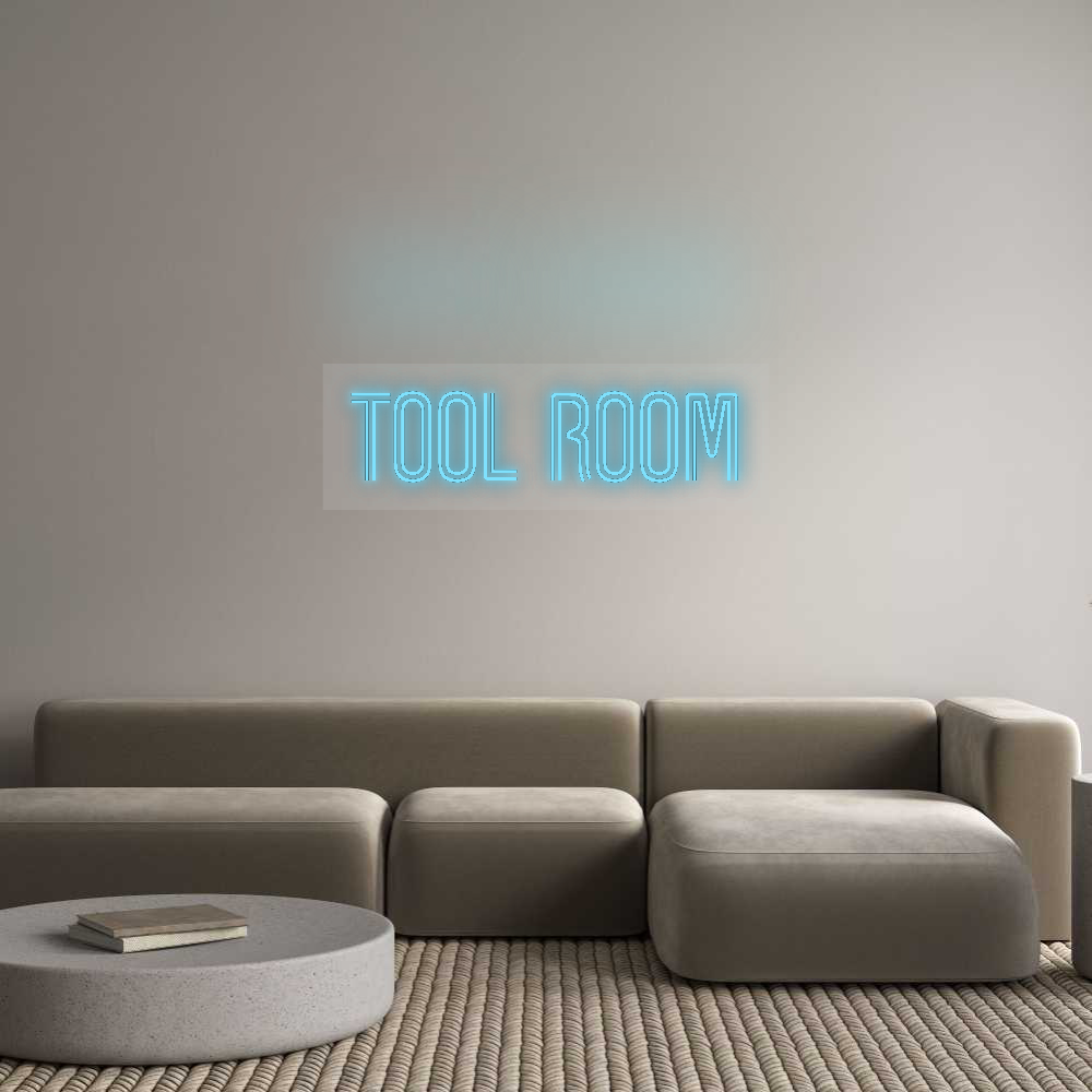 Custom Neon: TOOL ROOM