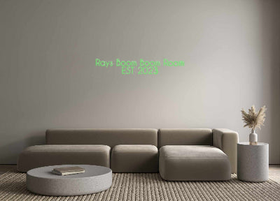 Custom Neon: Rays Boom Boo...