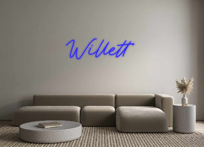 Custom Neon: Willett