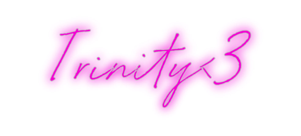 Custom Neon: Trinity<3