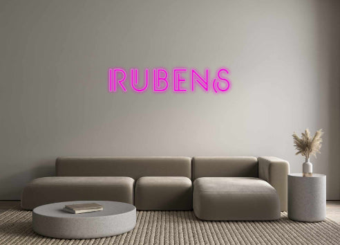 Custom Neon: RUBENS