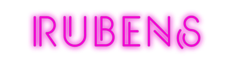 Custom Neon: RUBENS