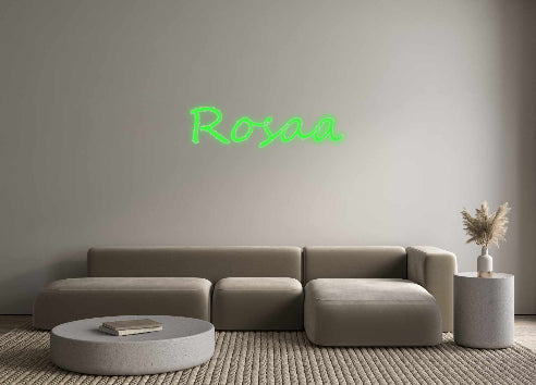 Custom Neon: Rosaa