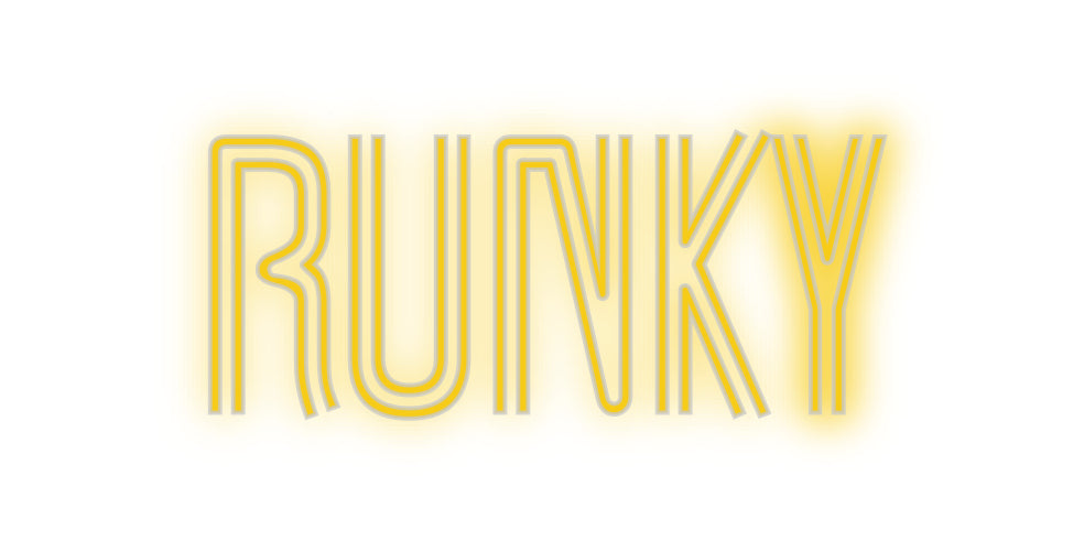 Custom Neon: RUNKY