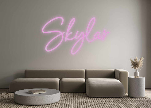 Custom Neon: Skylar