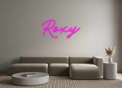 Custom Neon: Roxy