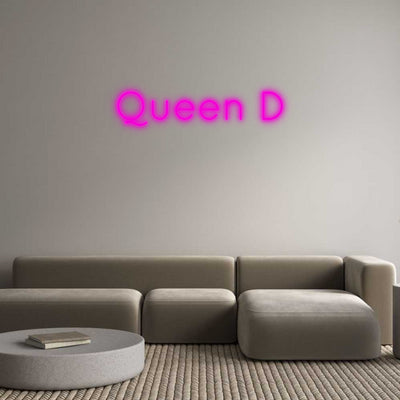 Custom Neon: Queen D