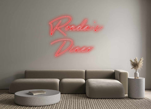 Custom Neon: Ronda's
Diner