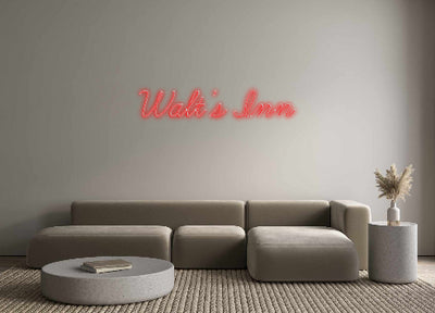 Custom Neon: Walt’s Inn