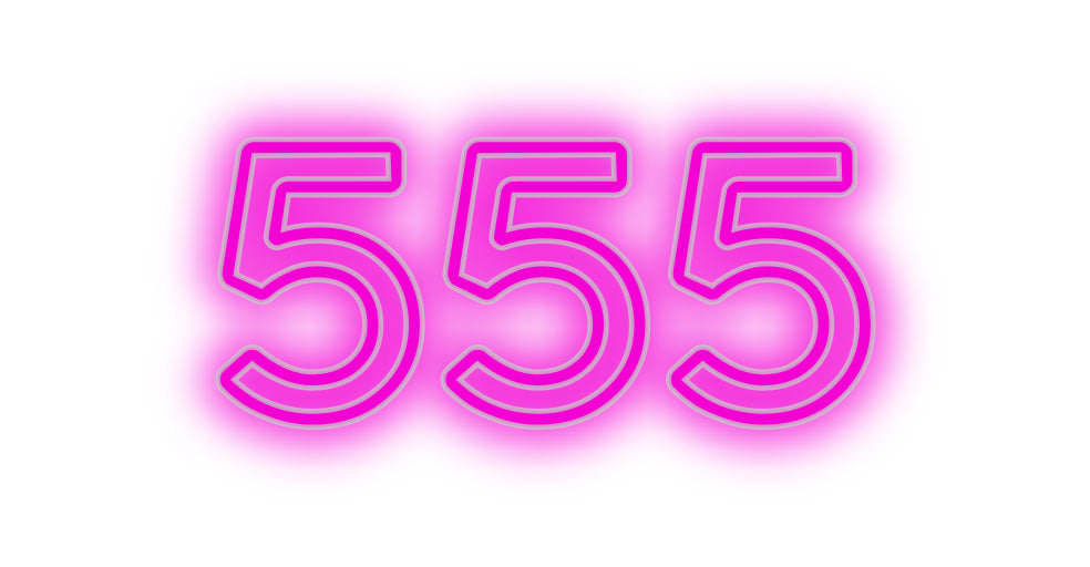 Custom Neon: 555