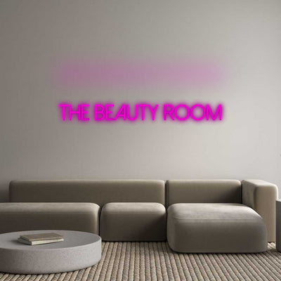 Custom Neon: The Beauty Room