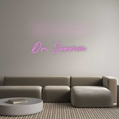 Custom Neon: Dr. Surma