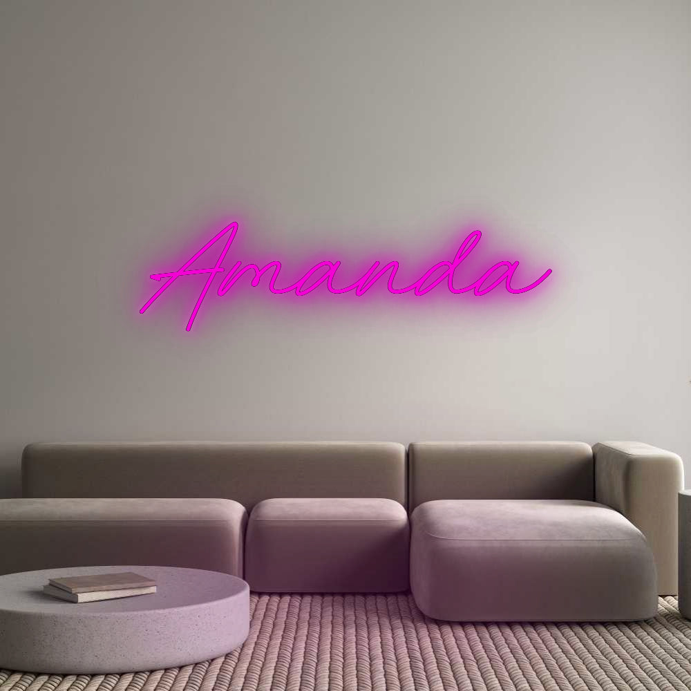 Custom Neon: Amanda