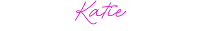 Custom Neon: Katie