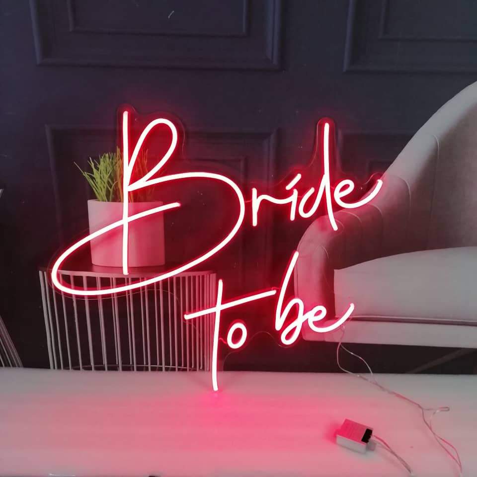 Adorable Bright White “Bride retailer To Be” LED Light Wall Decoration