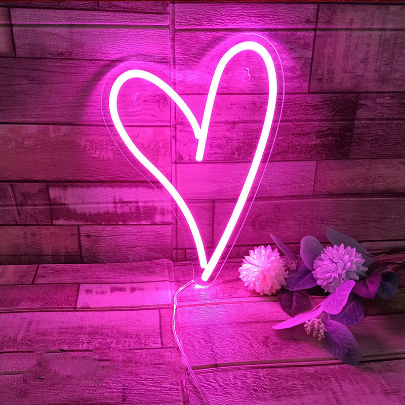 Pink 2024 neon sign